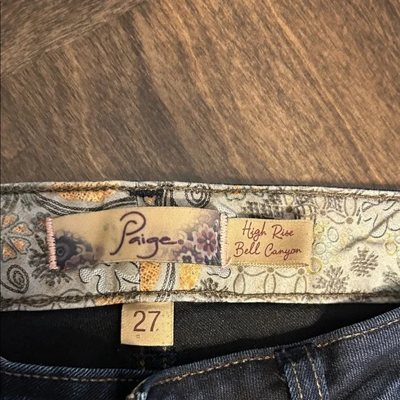 PAIGE High Rise Bell Canyon Flare Jeans - Picture 4 of 16